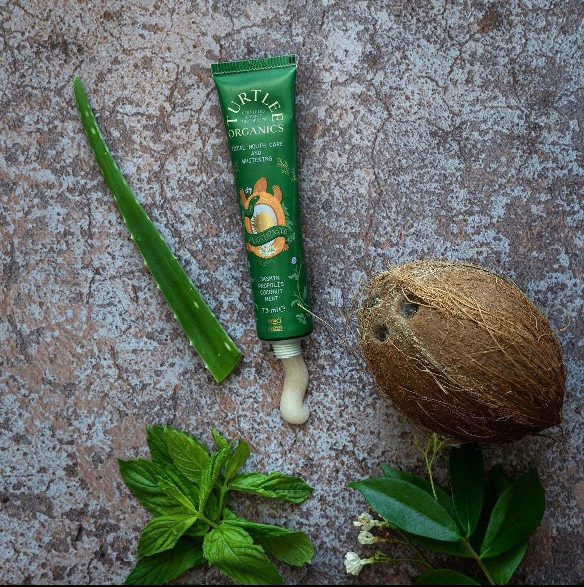 Organic Certified Jasmine-Propolis Toothpaste